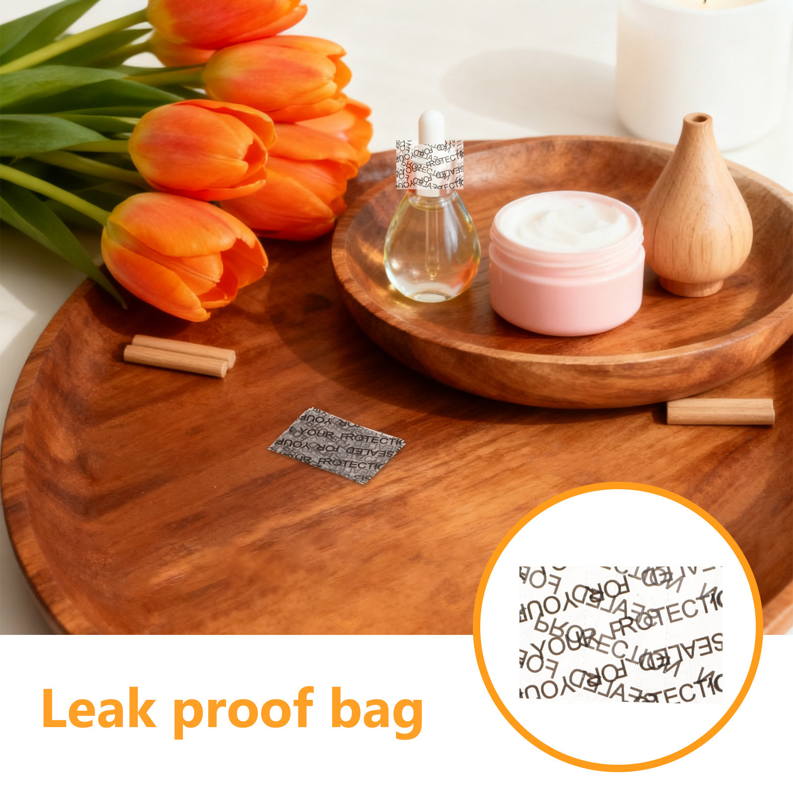 300Pcs Tamper Proof Cap Seals  - Essential Oils recension och pris