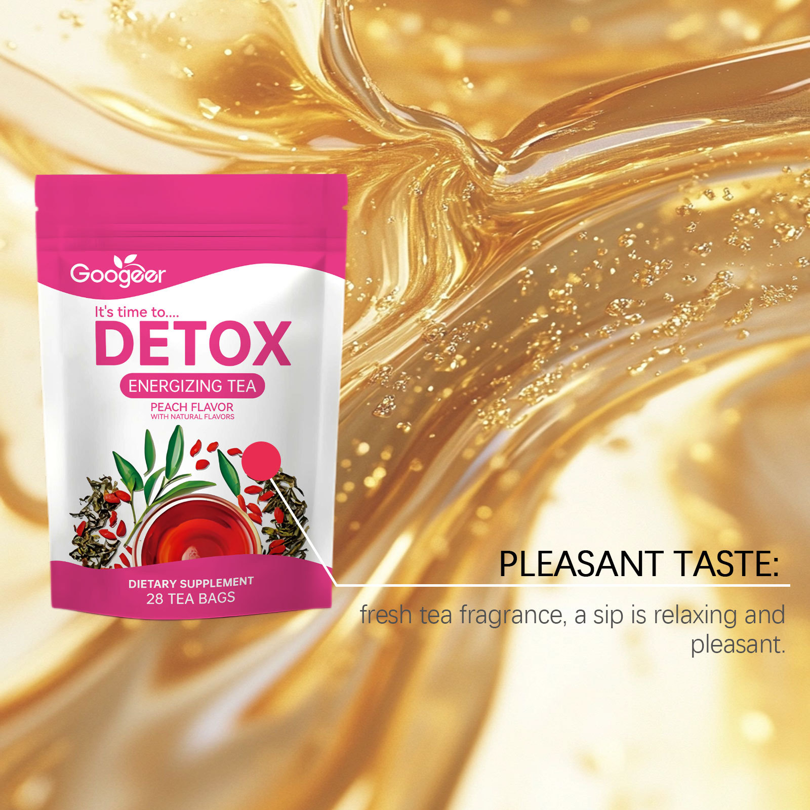 Detox Cleanse Tea - Body Treat - Herbal Tea recension och pris