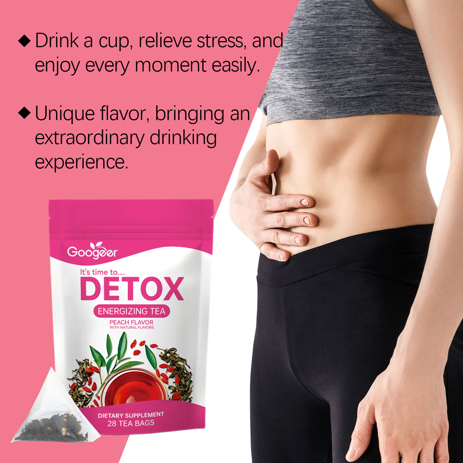 Detox Cleanse Tea - Body Treat - Herbal Tea recension och pris