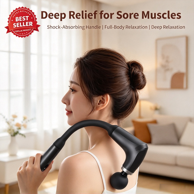 Smart Electric Fascia Gun, Han - Health Wellness recension och pris