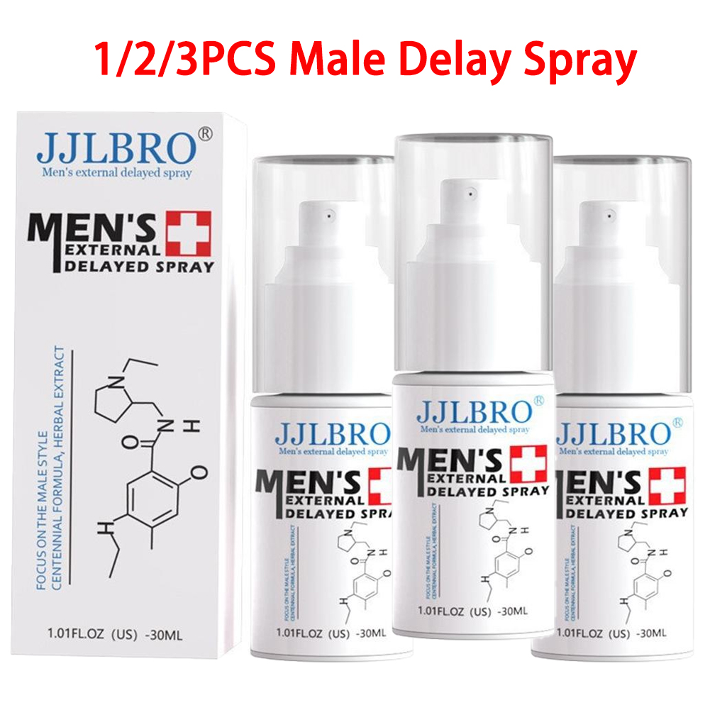 1/2/3PCS Men's Delay Spray Lon - Herbal Tincture recension och pris
