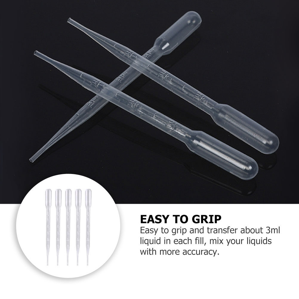 300pcs Disposable Graduated Pl - Essential Oils recension och pris