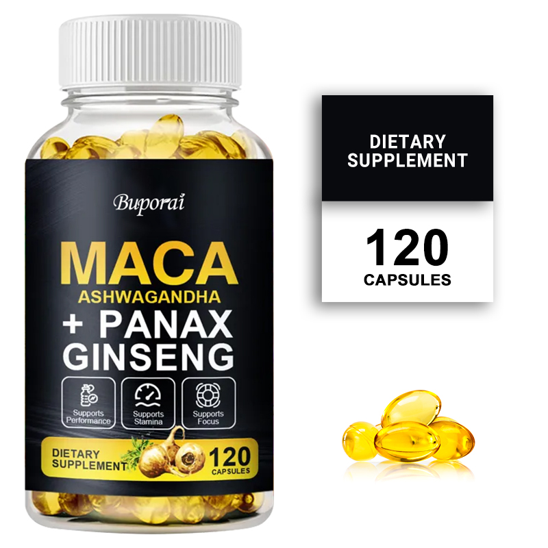 Maca, Panax Ginseng, Ashwagand - Ginger Tea recension och pris