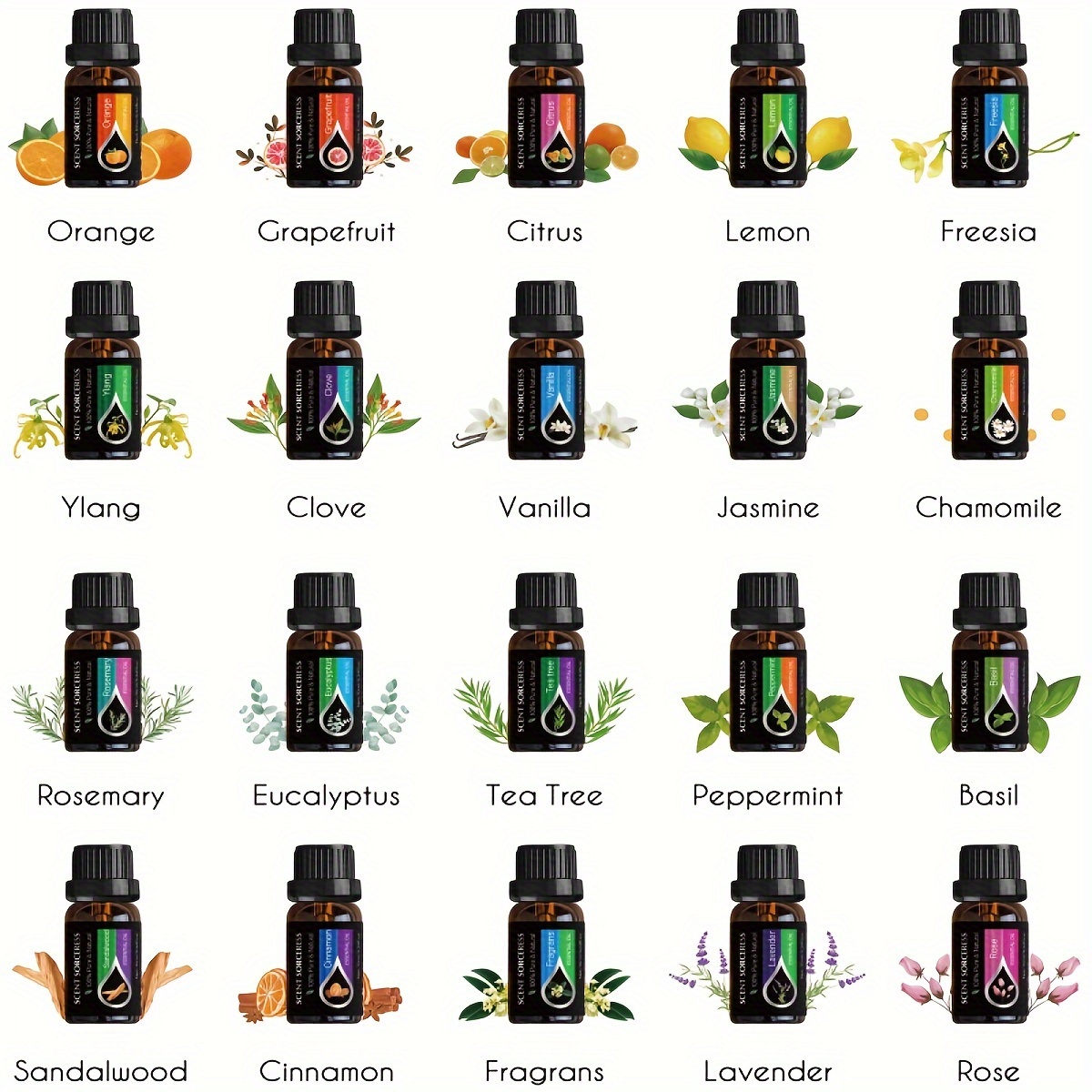 20pcs/set Essential Oil Set La - Lavender Oil recension och pris