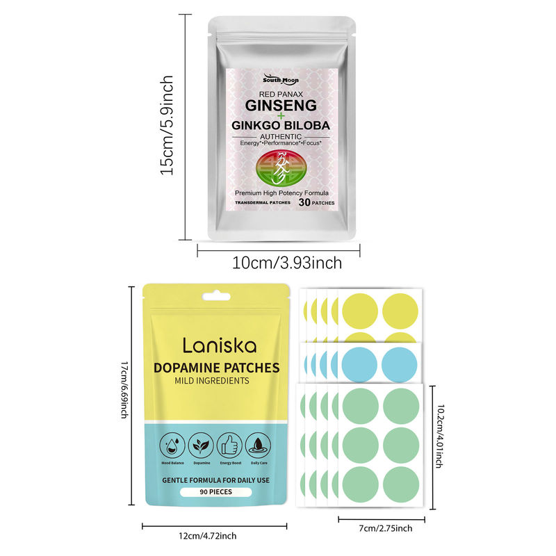 120pcs Combo Dopamine Patches  - Ginger Tea recension och pris