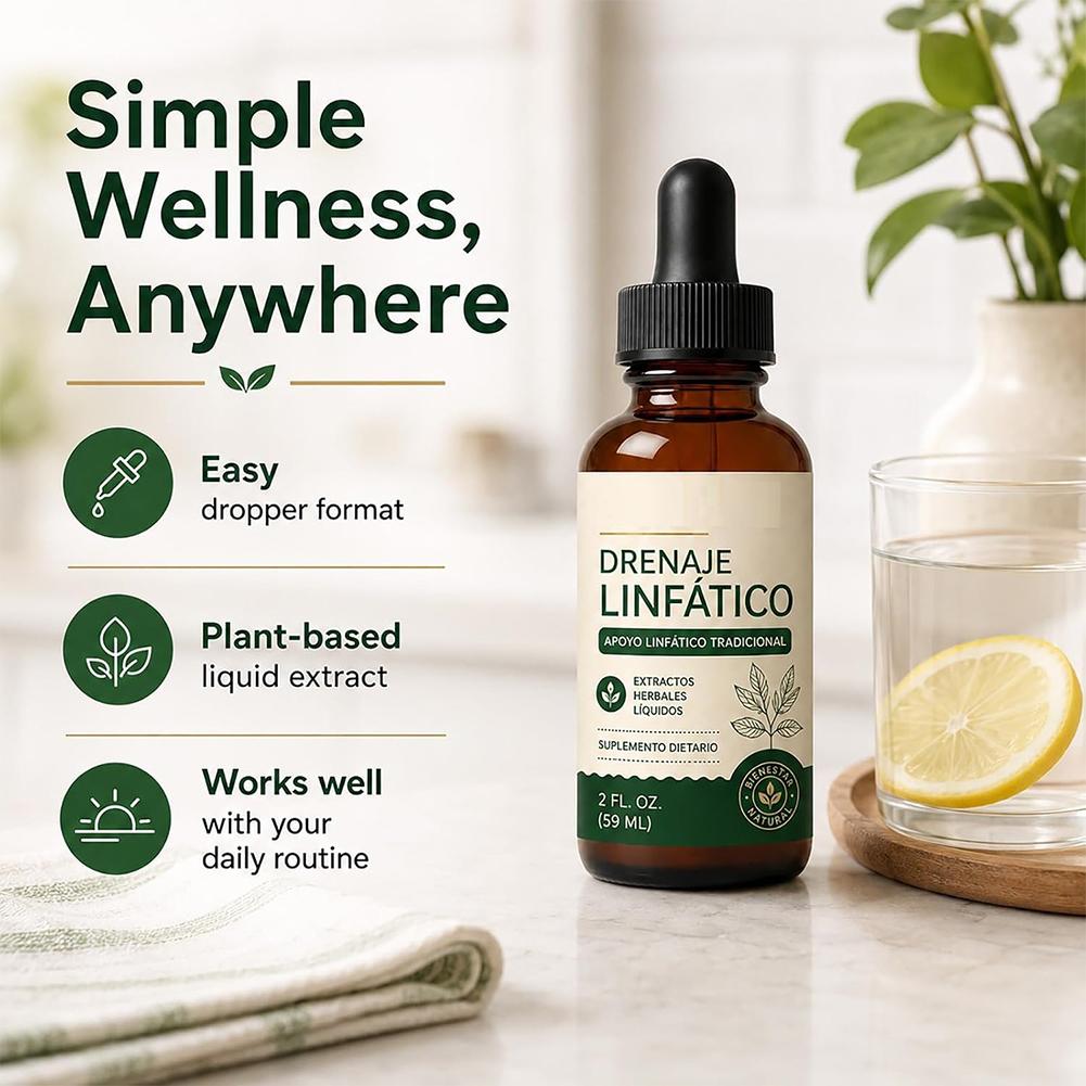 Lymphatic Drainage Support Dro - Herbal Supplement recension och pris