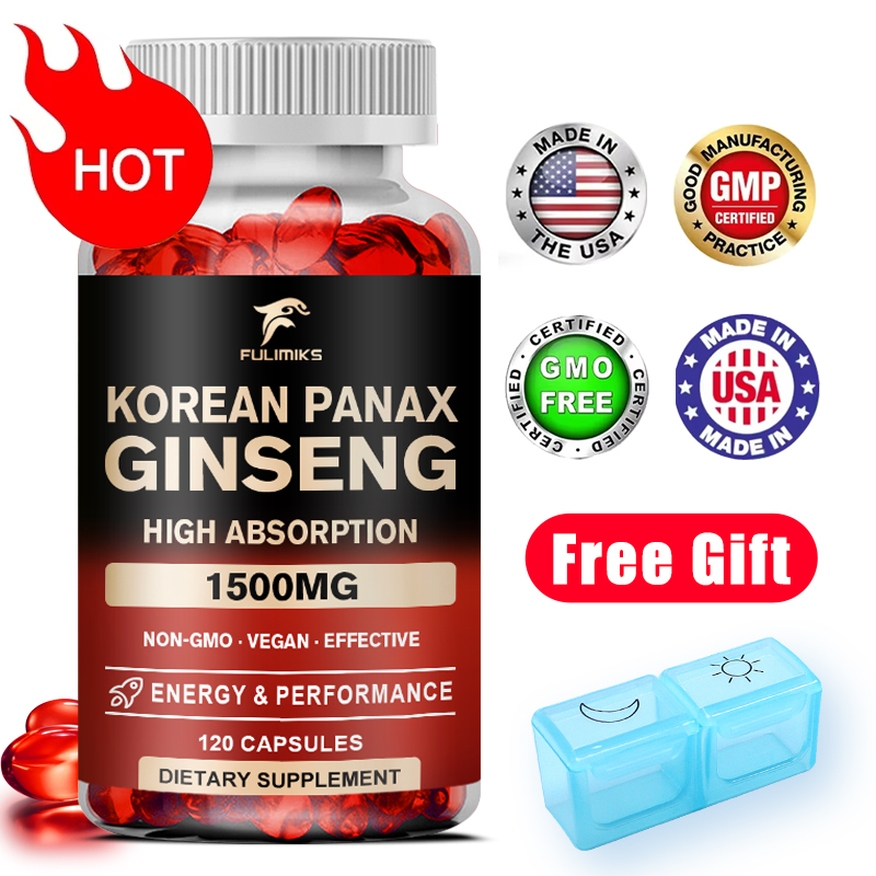 Panax Ginseng 15,000 mg - Red  - Ginger Tea recension och pris