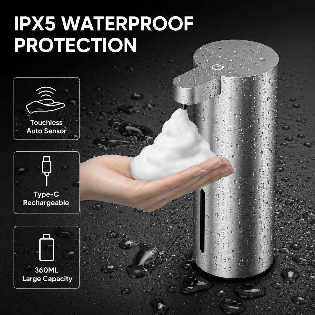 Automatic Foam Soap Dispenser  - Herbal Tincture recension och pris