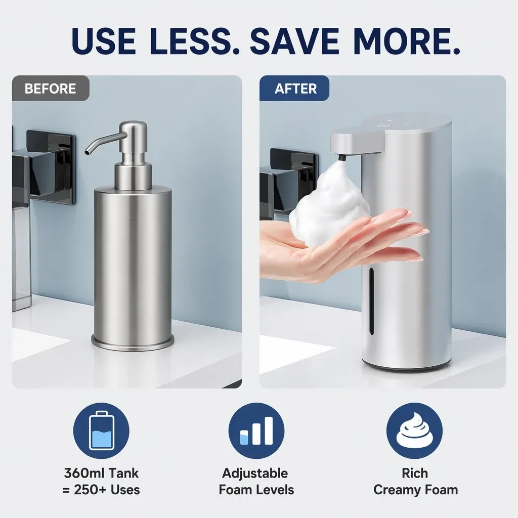 Automatic Foam Soap Dispenser  - Herbal Tincture recension och pris