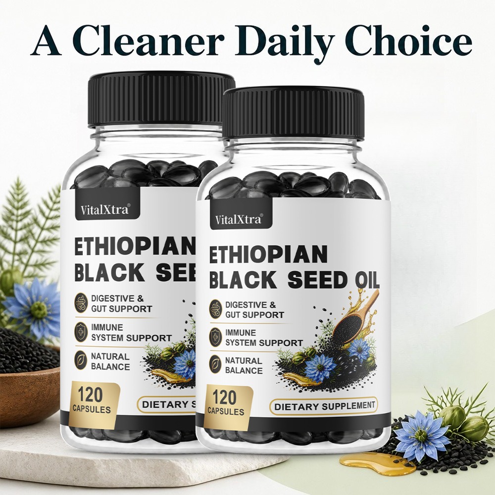 Ethiopian Black Seed Oil Softg - Herbal Supplement recension och pris