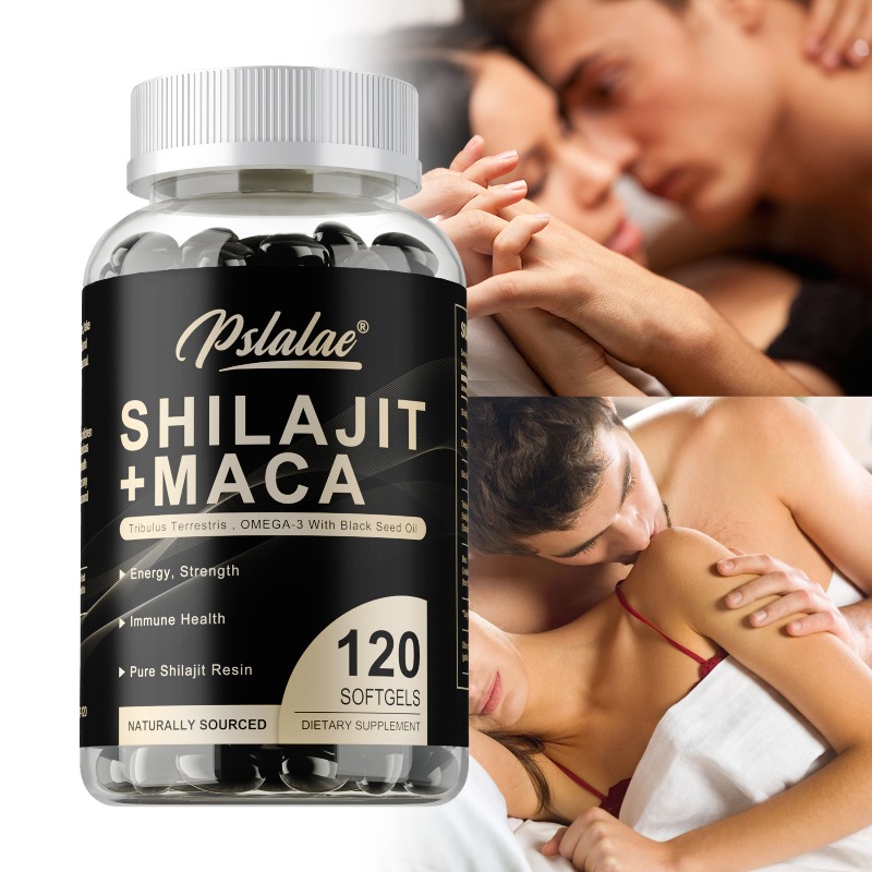 Shilajit + Maca - Boosts Energ - Herbal Supplement recension och pris