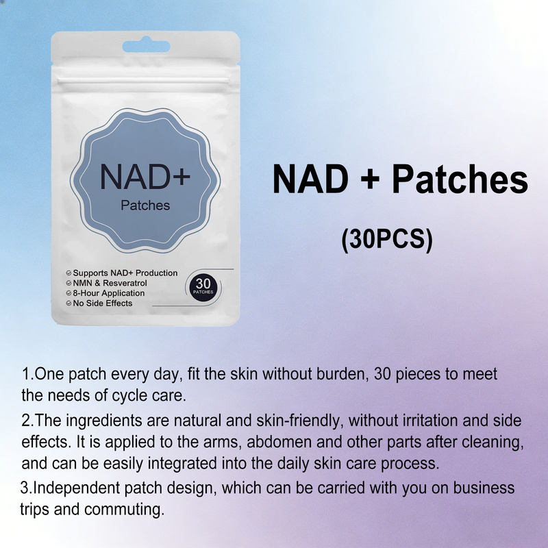 NAD+ Patches & Red Panax Ginse - Ginger Tea recension och pris