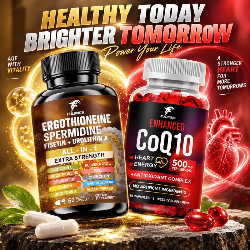 All-in-One CoQ10 + Ergothionei - Health Wellness recension och pris
