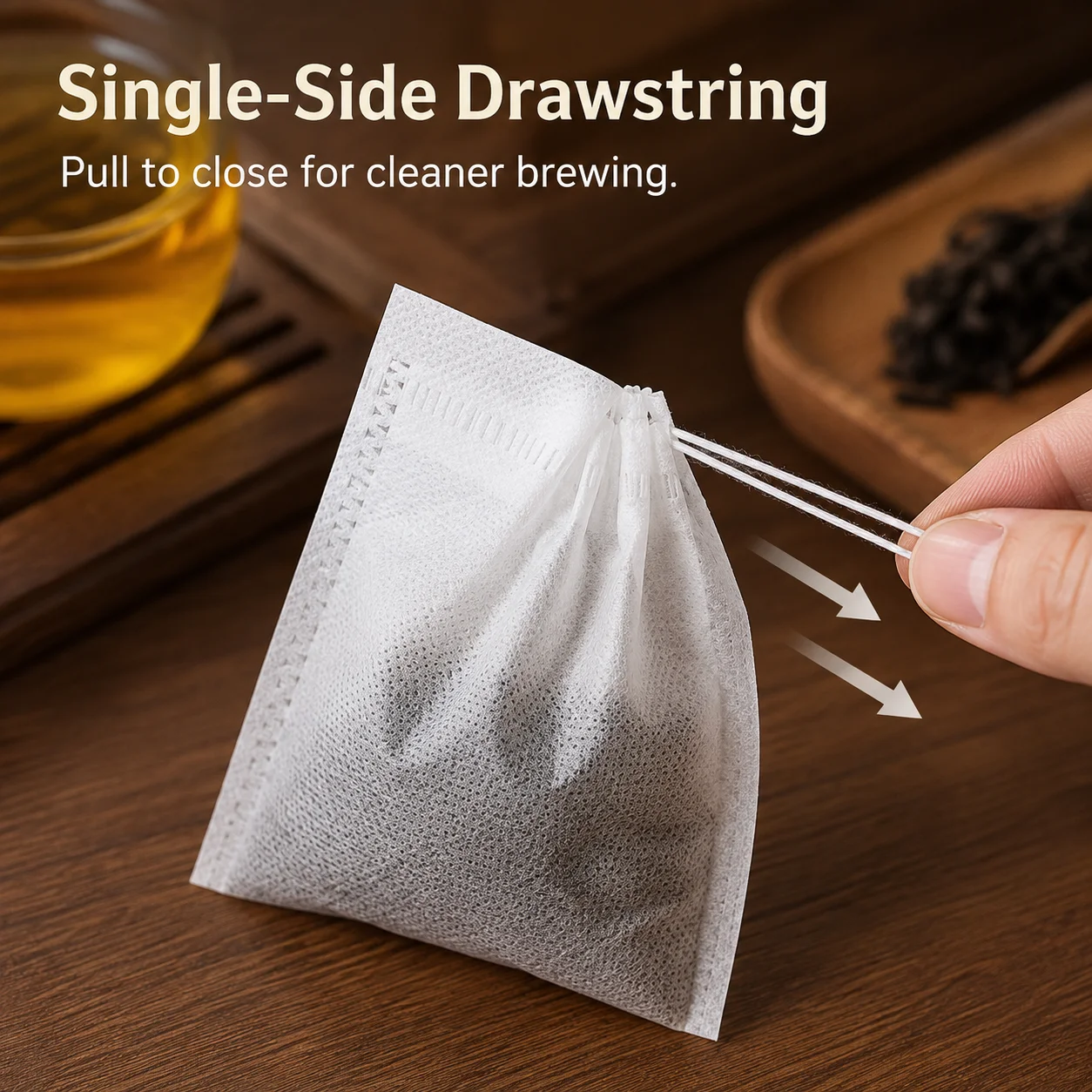 100PCS Disposable Drawstring T - Herbal Tea recension och pris