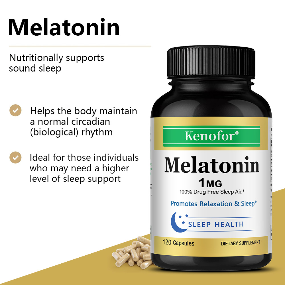 Melatonin Capsules 1 Mg - Prom - Health Wellness recension och pris