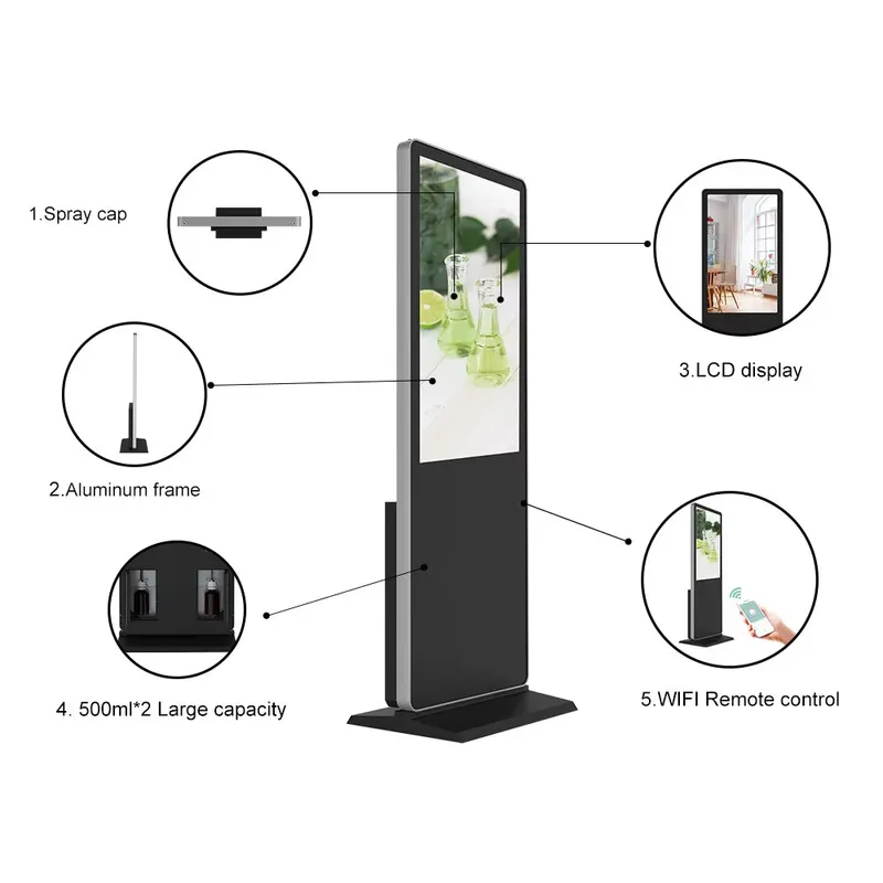 New Commercial Modern LCD Adve - Essential Oils recension och pris